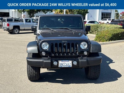 2016 Jeep Wrangler Willys Wheeler