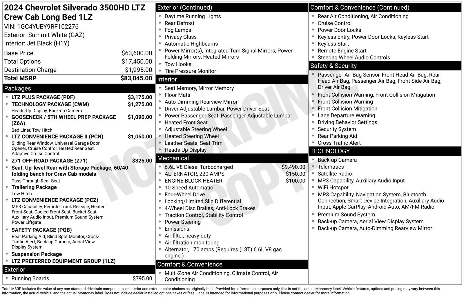 2024 Chevrolet Silverado 3500 HD LTZ