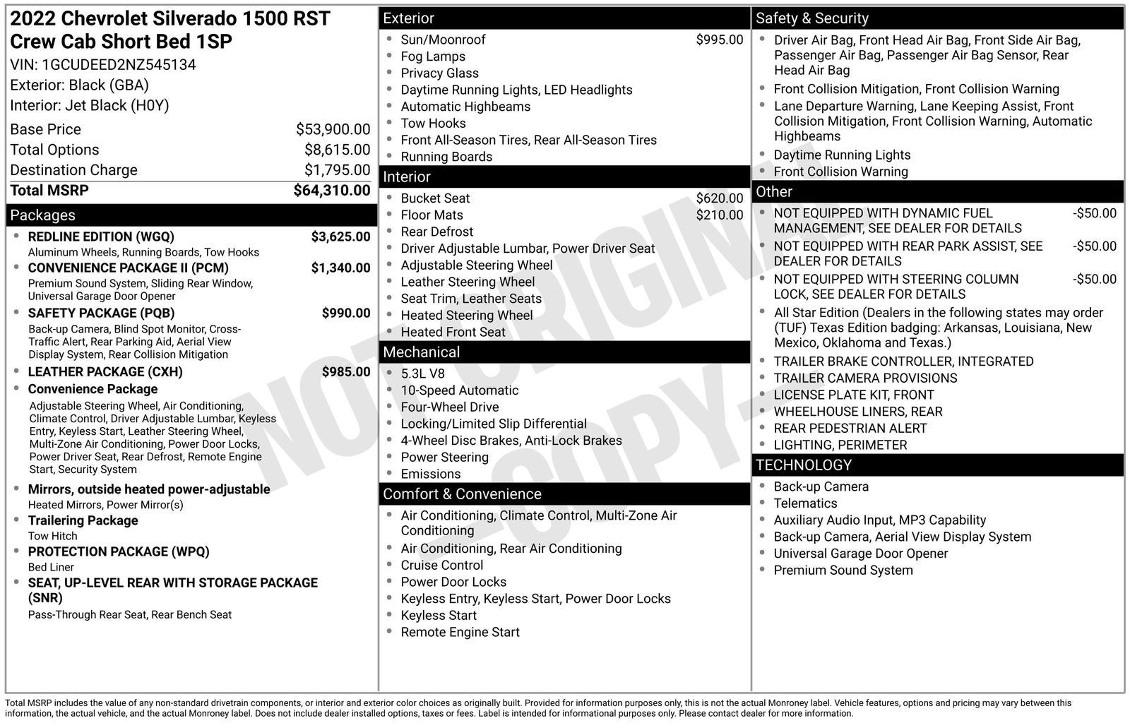 2022 Chevrolet Silverado 1500 RST