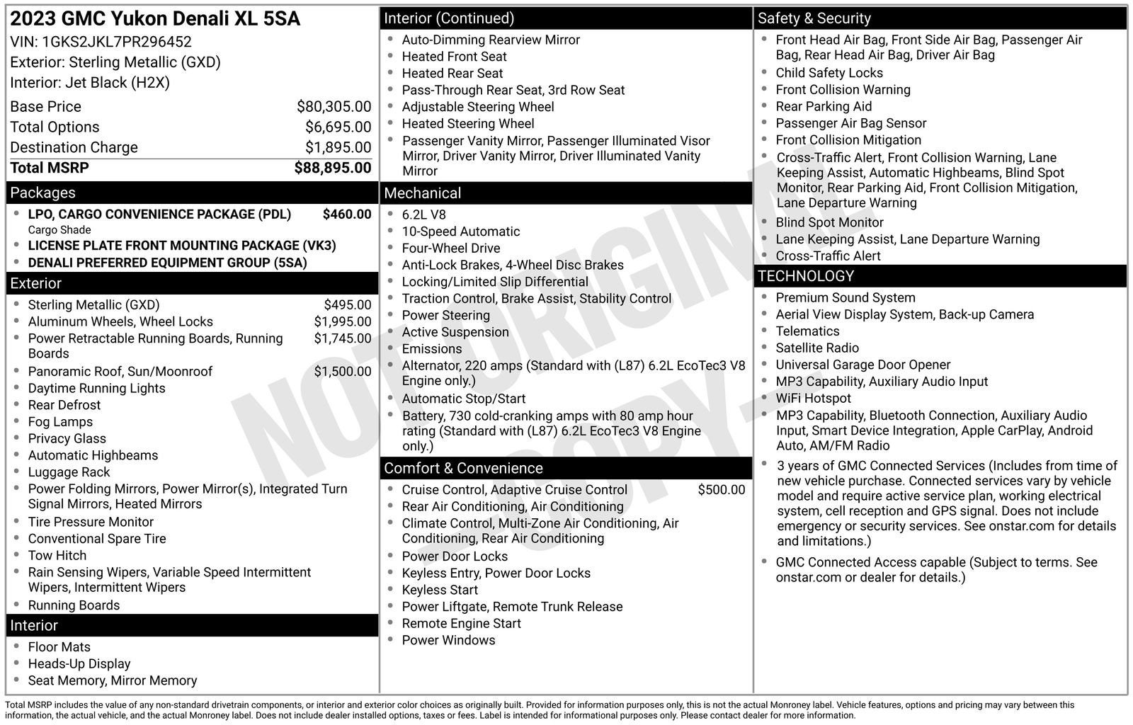 2023 GMC Yukon XL Denali