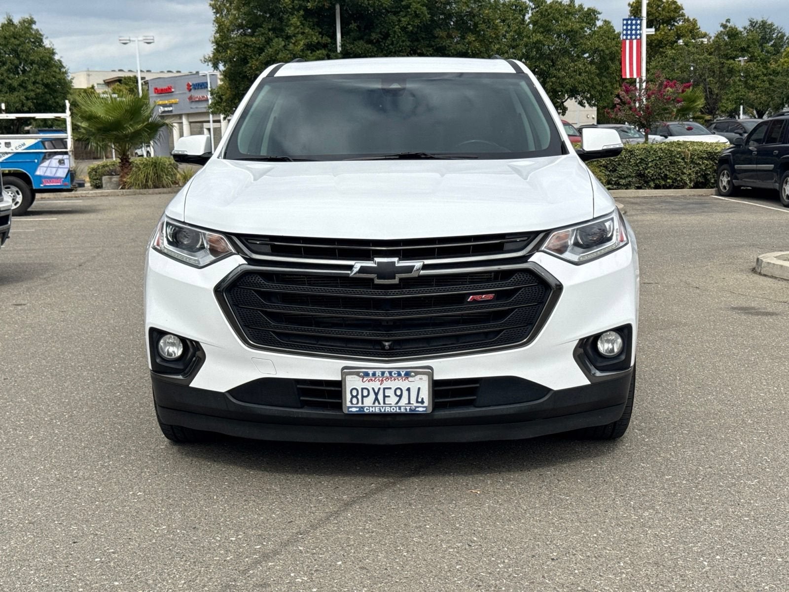 Used 2020 Chevrolet Traverse RS with VIN 1GNERJKW7LJ215559 for sale in Tracy, CA