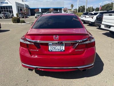 2016 Honda Accord Sedan Sport