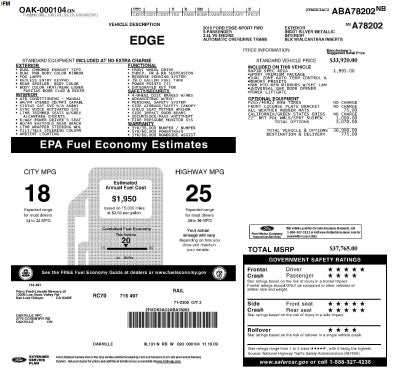 2010 Ford Edge Sport