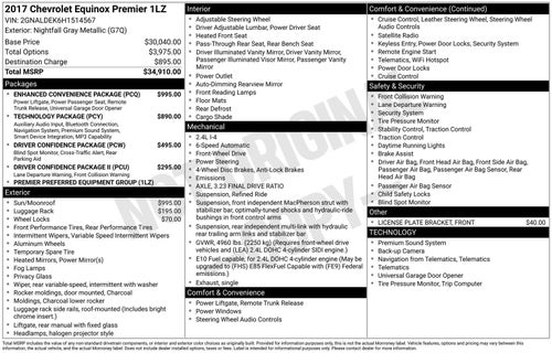 2017 Chevrolet Equinox Premier