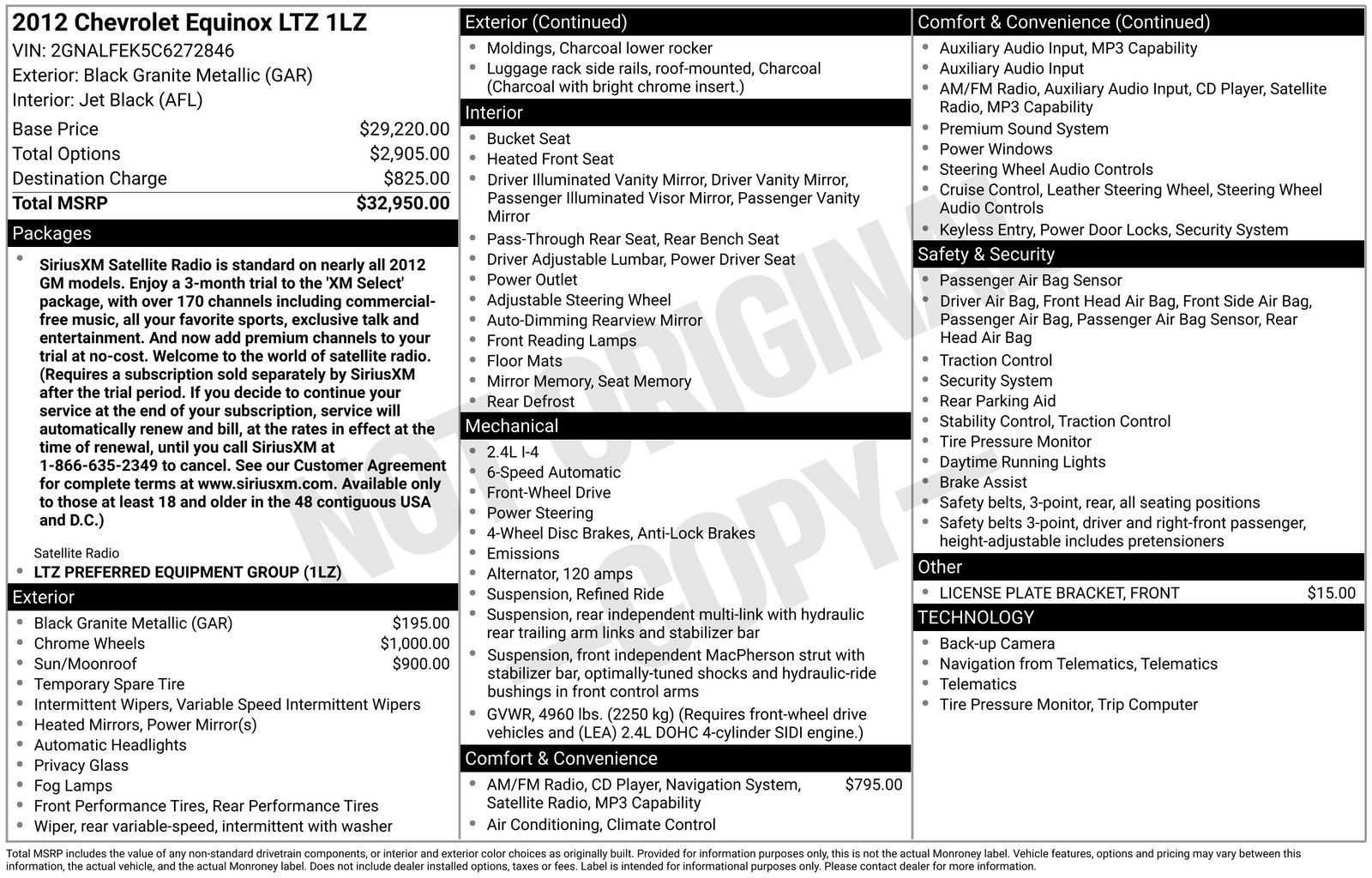 2012 Chevrolet Equinox LTZ
