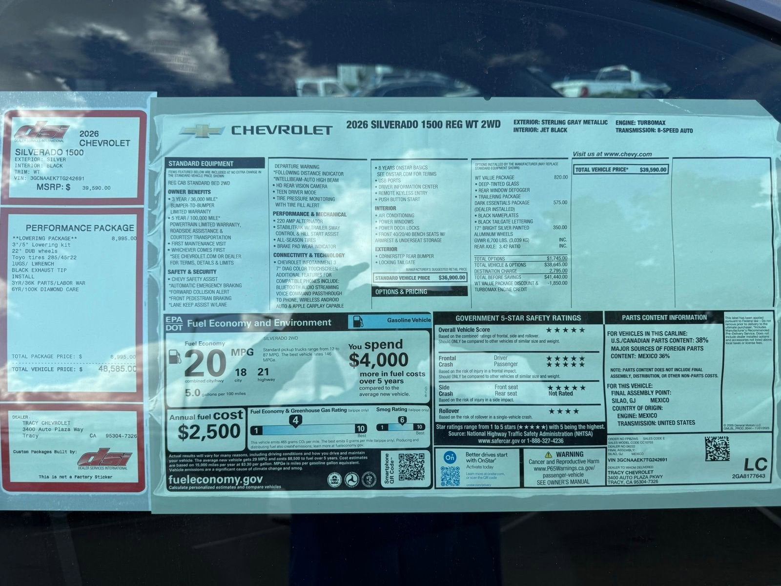 2026 Chevrolet Silverado 1500 WT