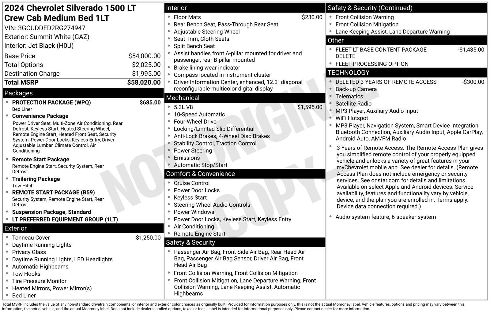 2024 Chevrolet Silverado 1500 LT
