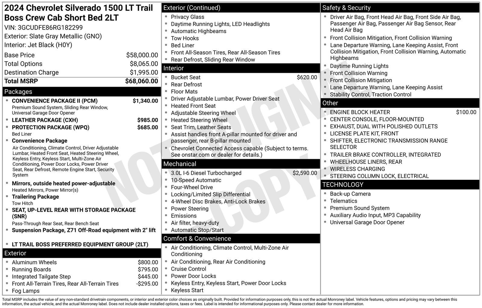 2024 Chevrolet Silverado 1500 LT Trail Boss