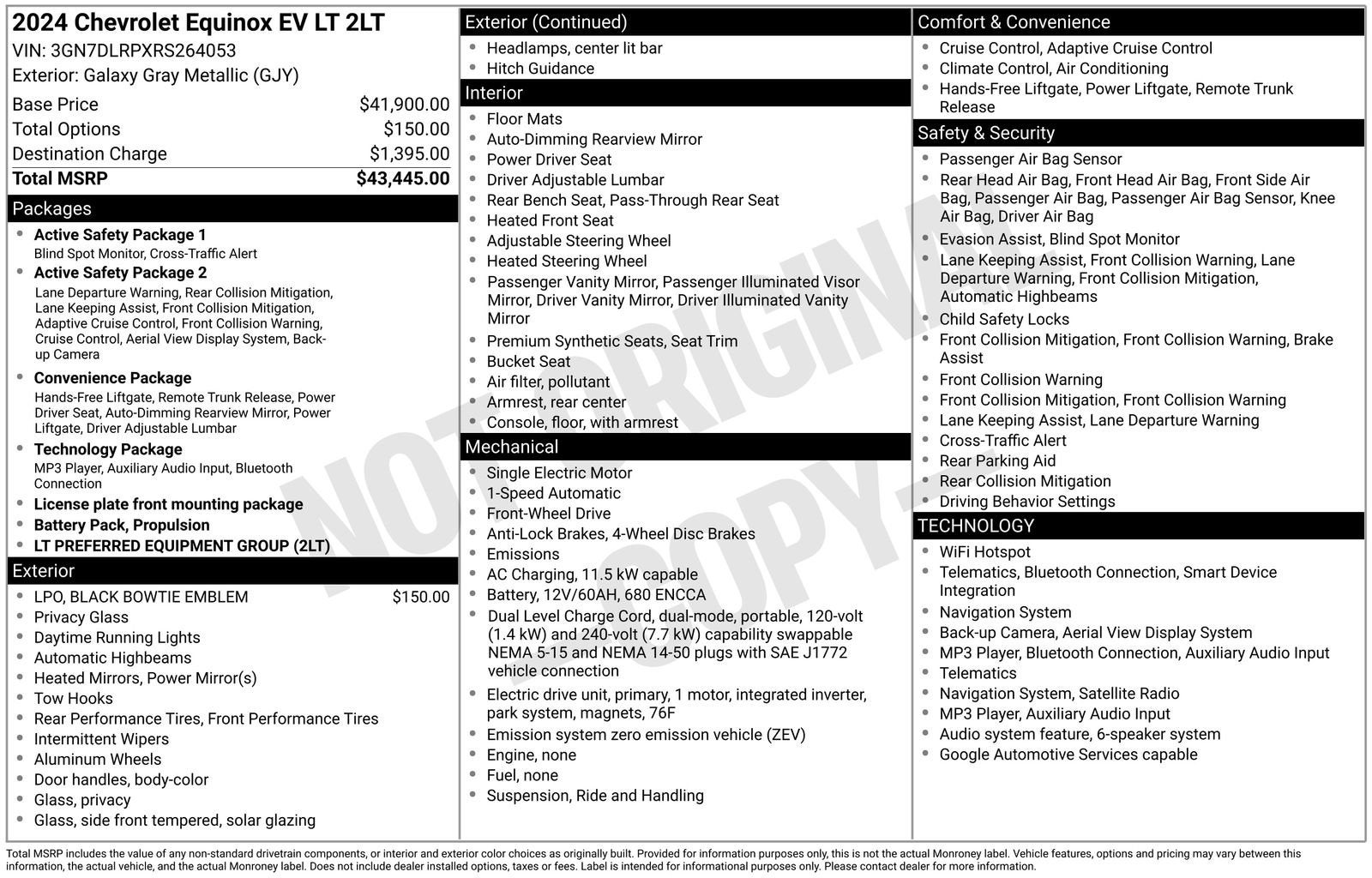 2024 Chevrolet Equinox EV 2LT