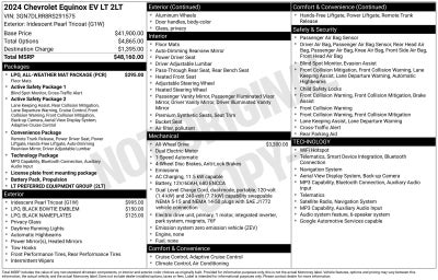 2024 Chevrolet Equinox EV 2LT