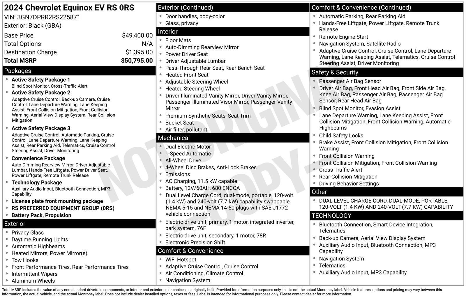 2024 Chevrolet Equinox EV RS