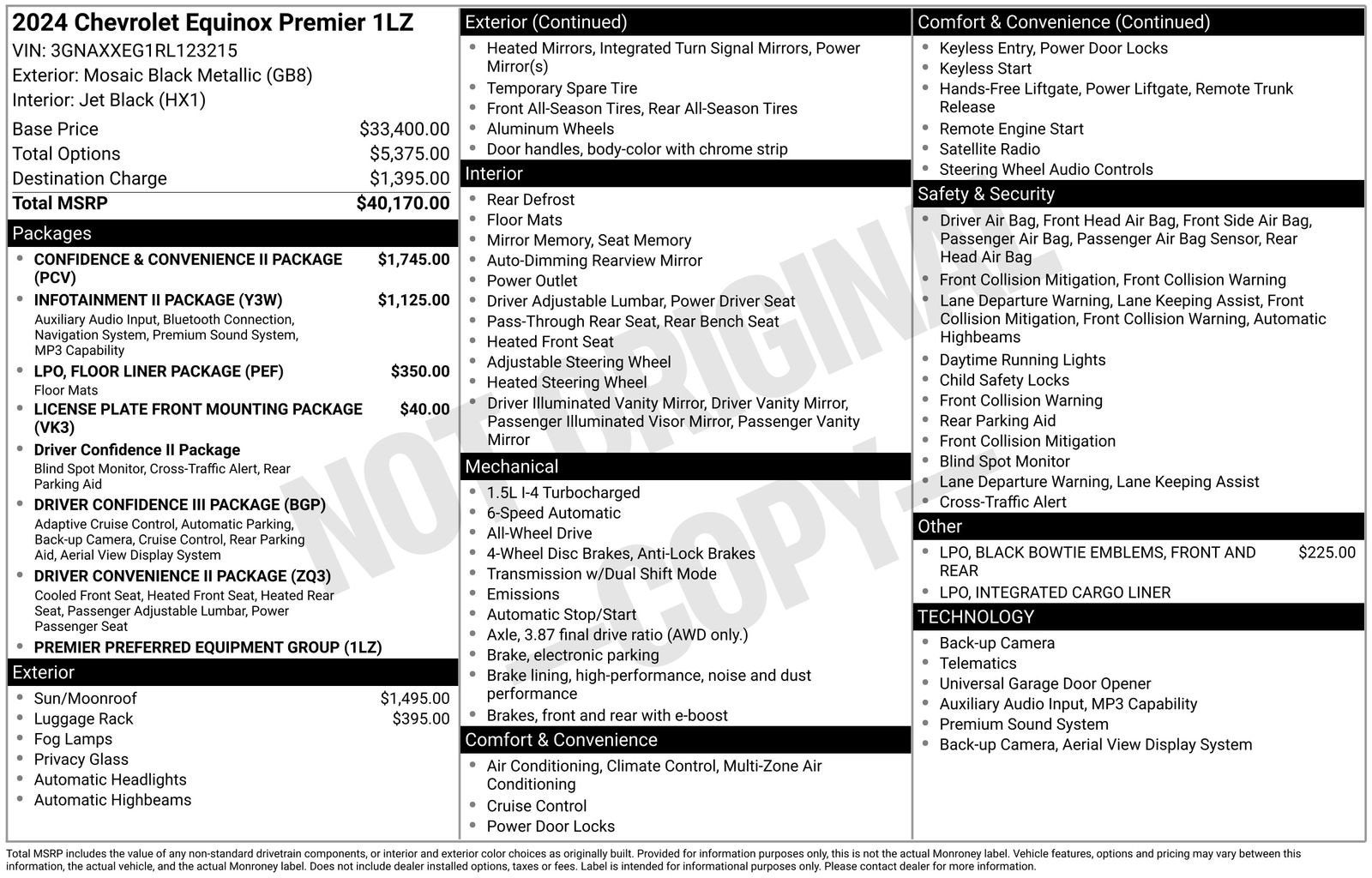 2024 Chevrolet Equinox Premier