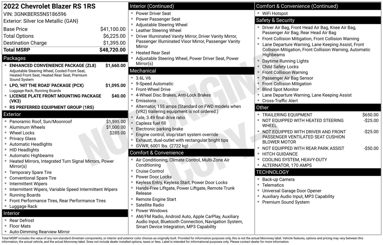 2022 Chevrolet Blazer RS