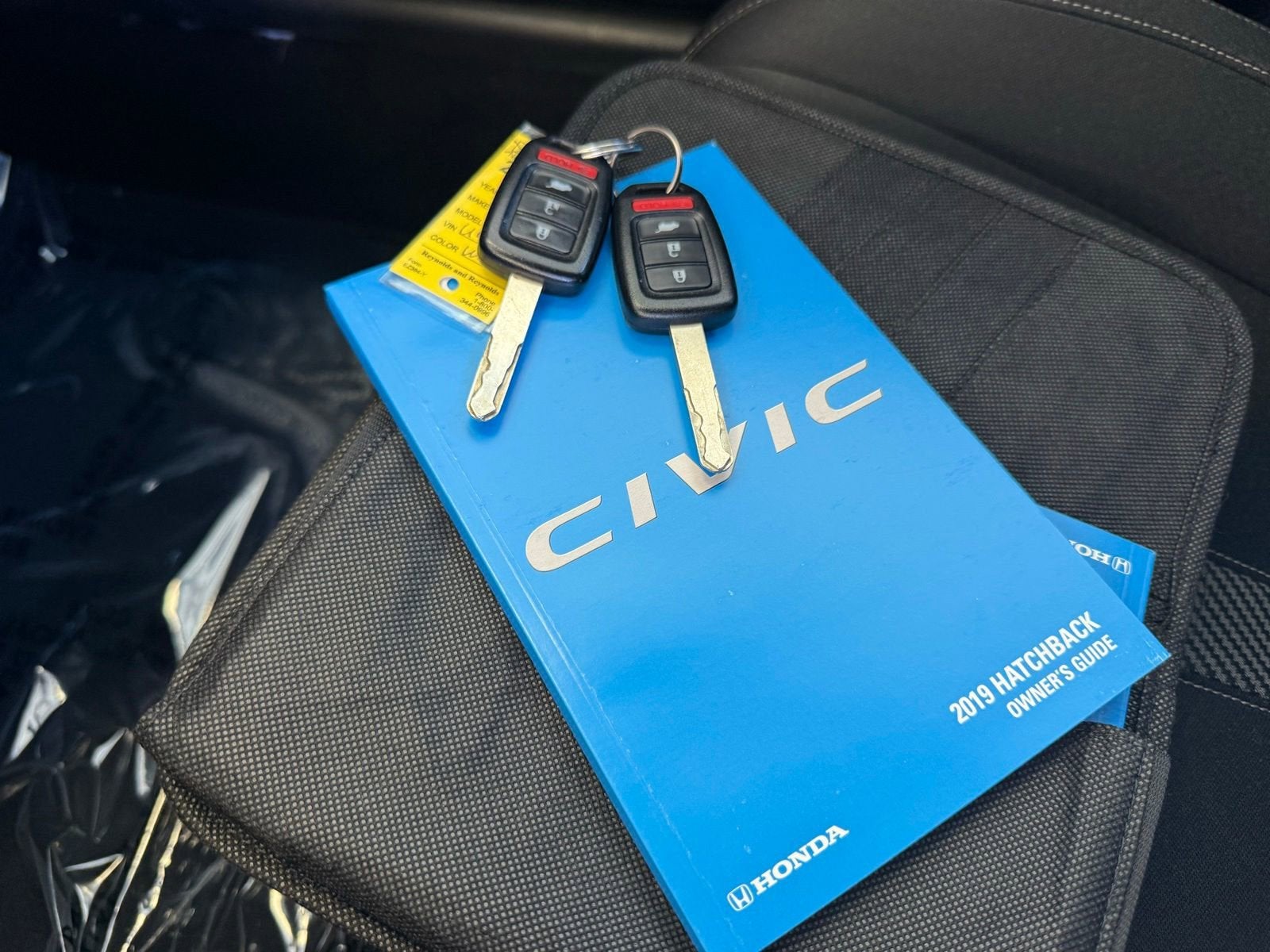 2019 Honda Civic Hatchback Sport