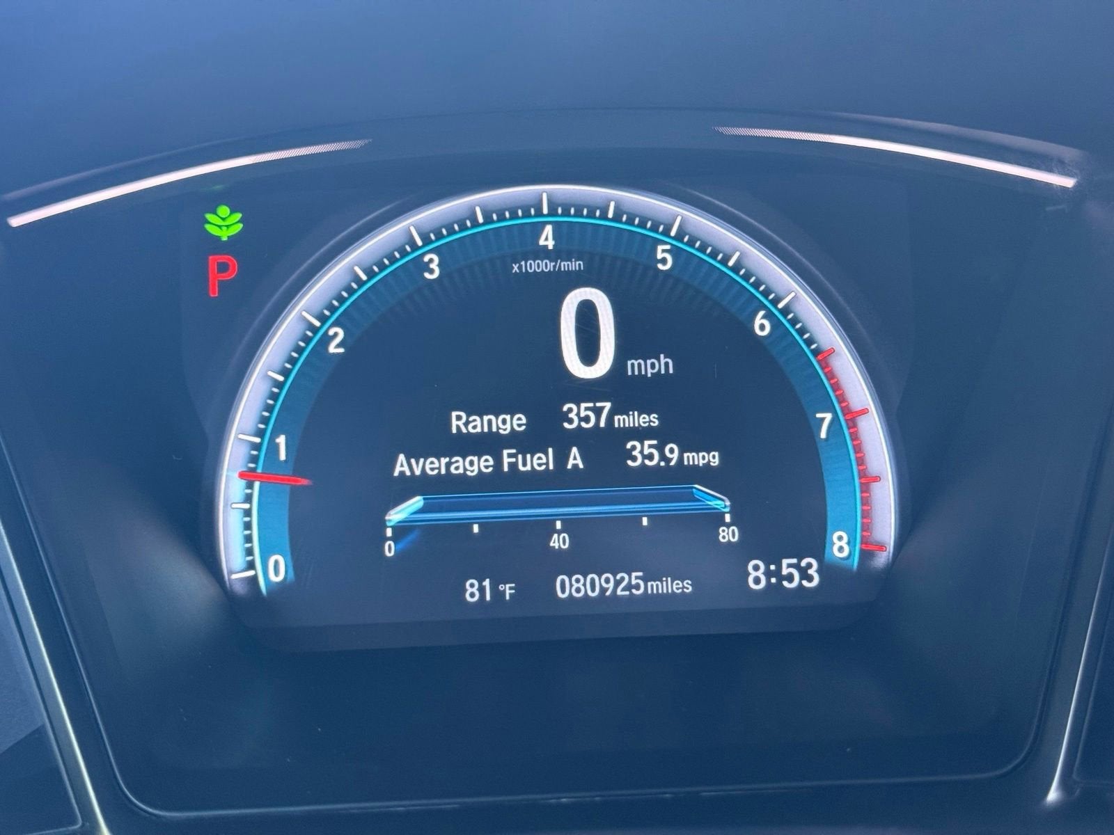 2018 Honda Civic Hatchback EX