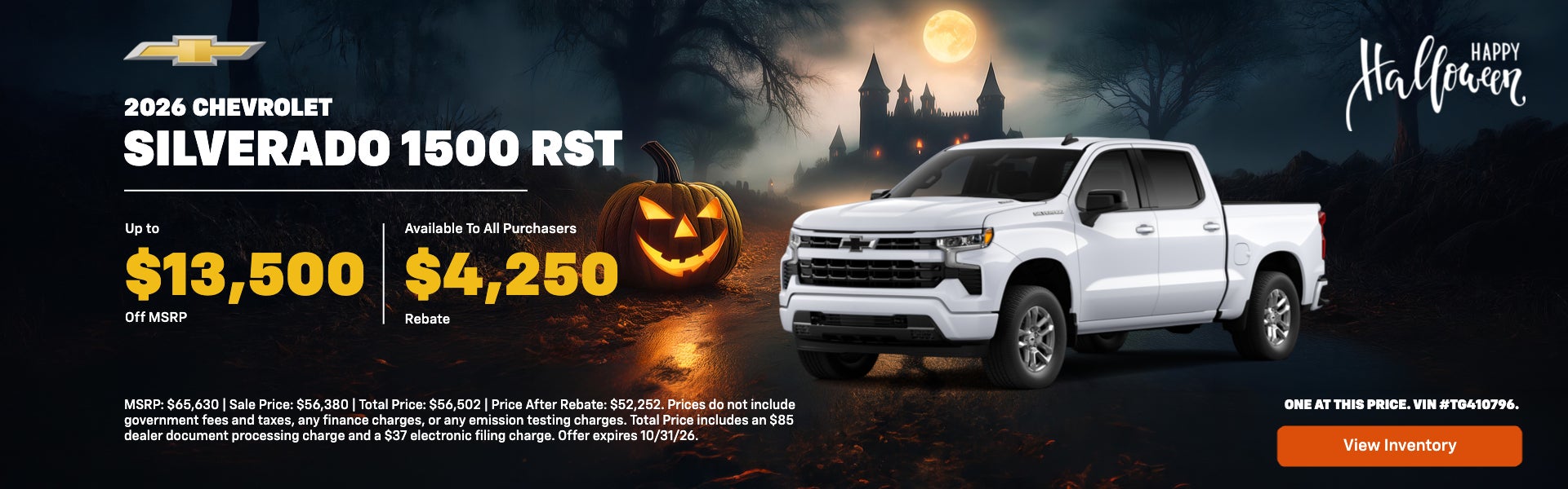 Silverado Offer