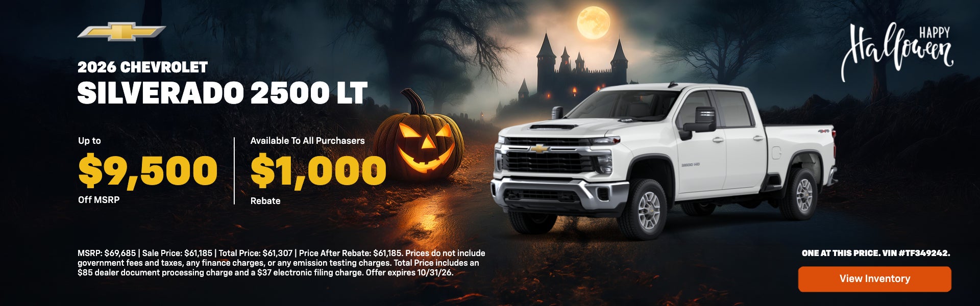 Silverado 2500 Offer