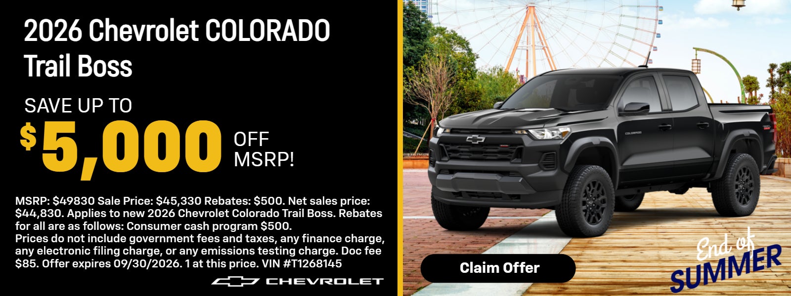 2026 Chevy Colorado