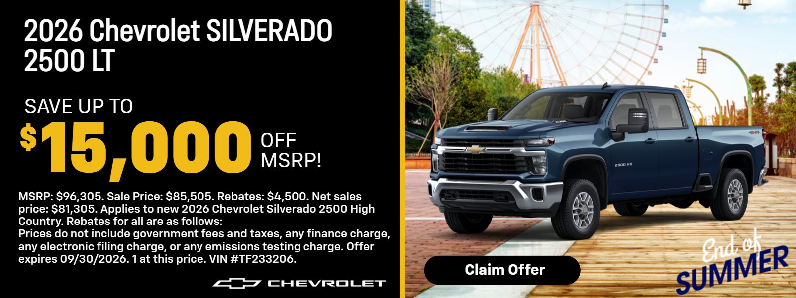2026 Chevy Silverado 2500