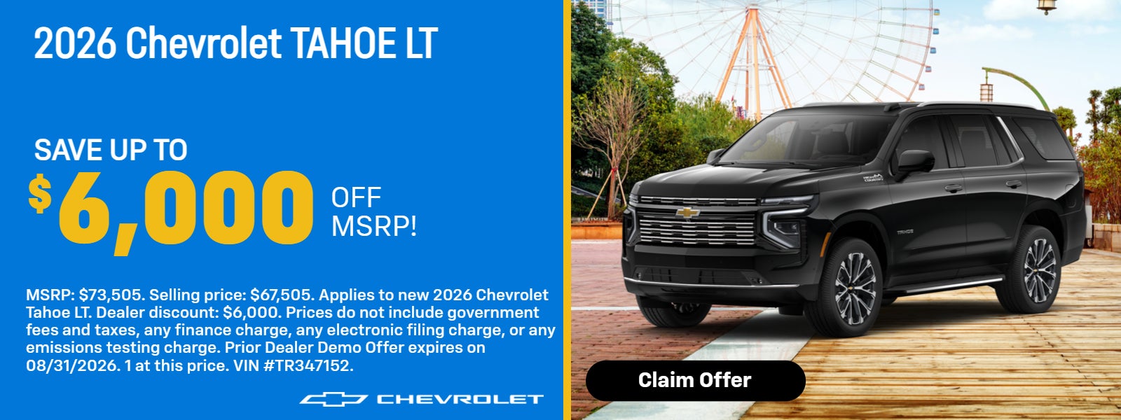 2026 Chevy Tahoe LS