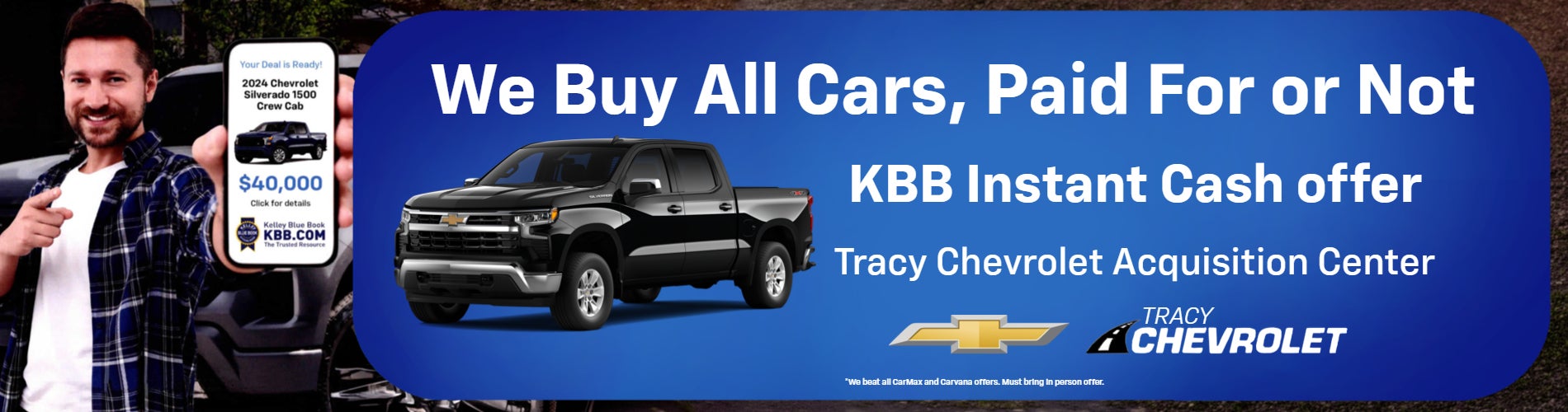 We Buy All Cars, Paid For or Not