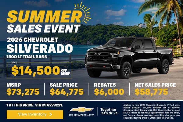 2026 Silverado 1500