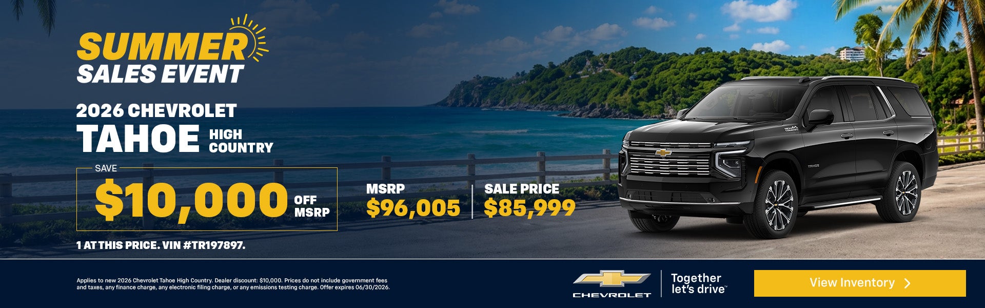 2026 Chevrolet Tahoe