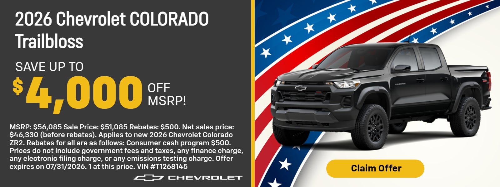 2026 Chevy Colorado