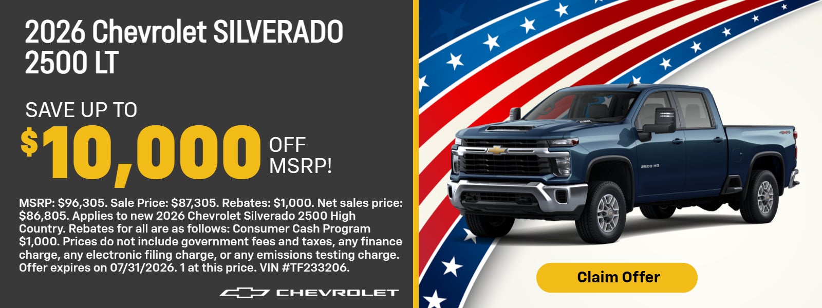 2026 Chevy Silverado 2500