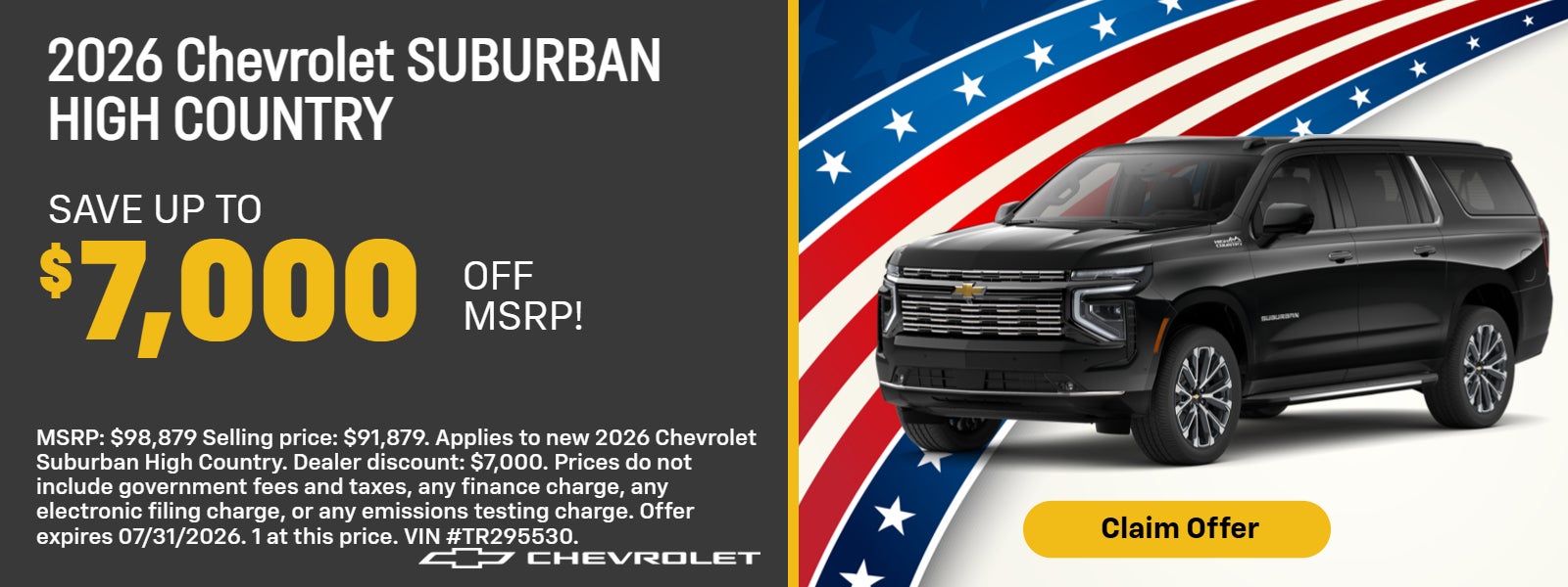 2026 Chevy Suburban