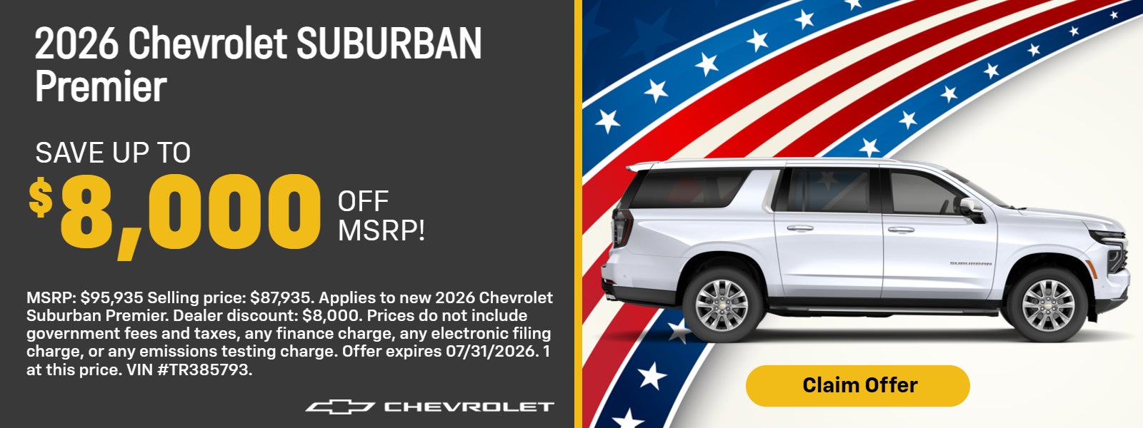 2026 Chevy Suburban