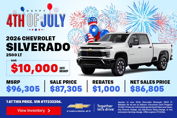 2026 Chevy Silverado 2500