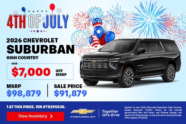 2026 Chevy Suburban