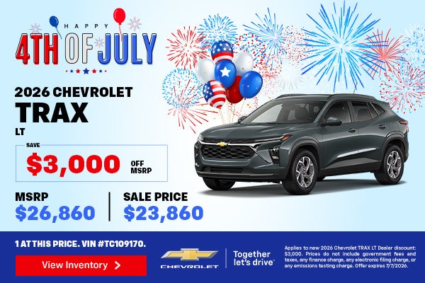 2026 Chevy Trax