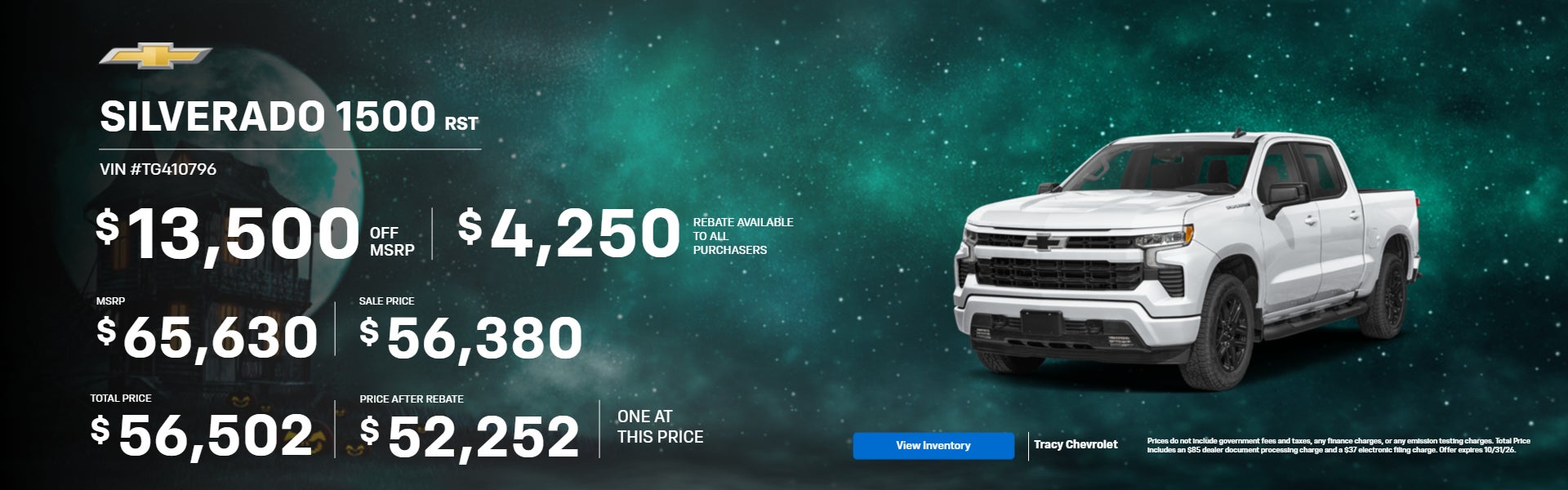 Silverado Offer