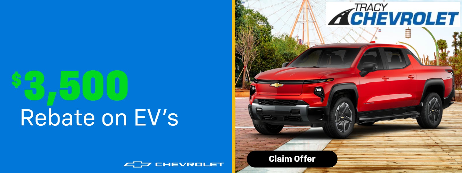 $3500 Rebate on EV's