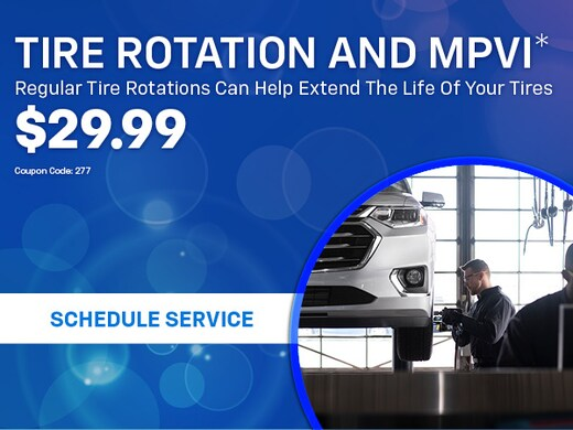 Tire Rotation and MPVI* Regular Tire Rotations
