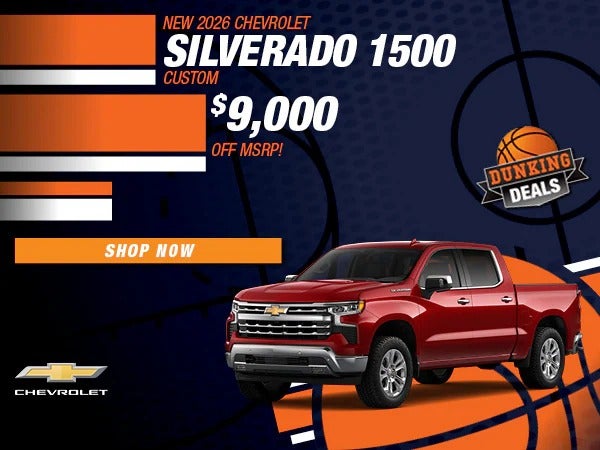 NEW 2026 CHEVROLET SILVERADO 1500 CUSTOM