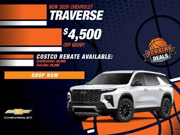 NEW 2026 CHEVROLET TRAVERSE